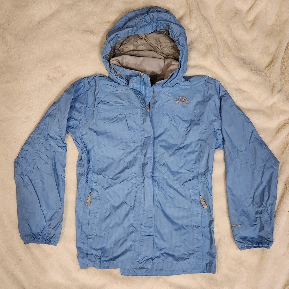 Girls' Blue Northface Windbreaker